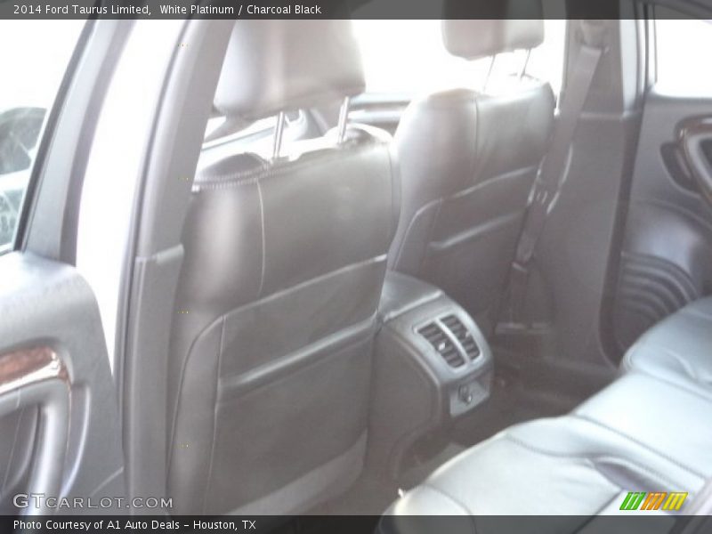 White Platinum / Charcoal Black 2014 Ford Taurus Limited