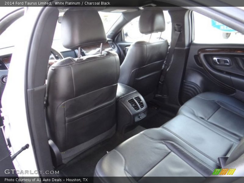 White Platinum / Charcoal Black 2014 Ford Taurus Limited