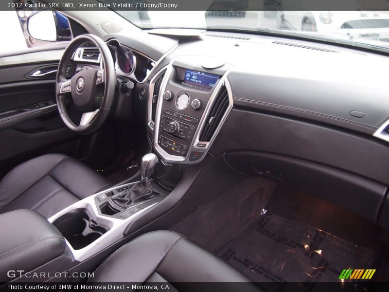 Xenon Blue Metallic / Ebony/Ebony 2012 Cadillac SRX FWD