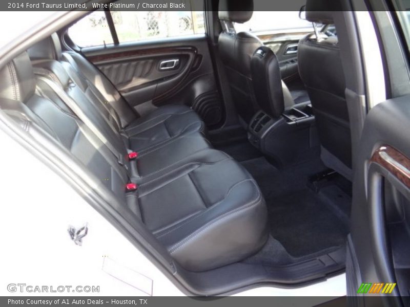 White Platinum / Charcoal Black 2014 Ford Taurus Limited