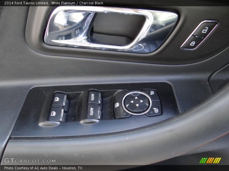 White Platinum / Charcoal Black 2014 Ford Taurus Limited