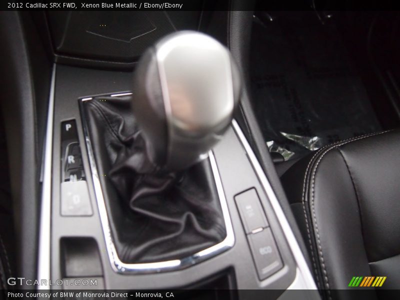 Xenon Blue Metallic / Ebony/Ebony 2012 Cadillac SRX FWD