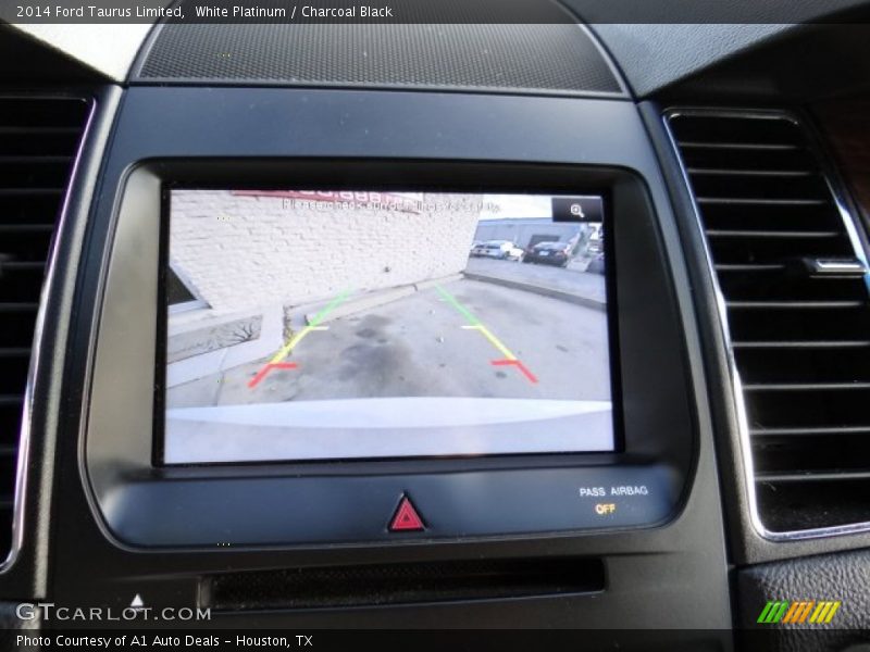 White Platinum / Charcoal Black 2014 Ford Taurus Limited
