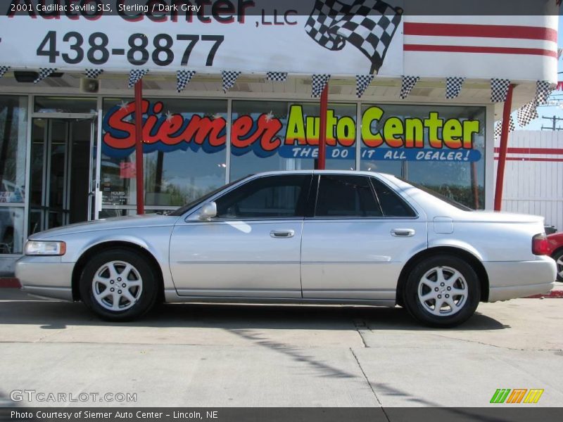 Sterling / Dark Gray 2001 Cadillac Seville SLS