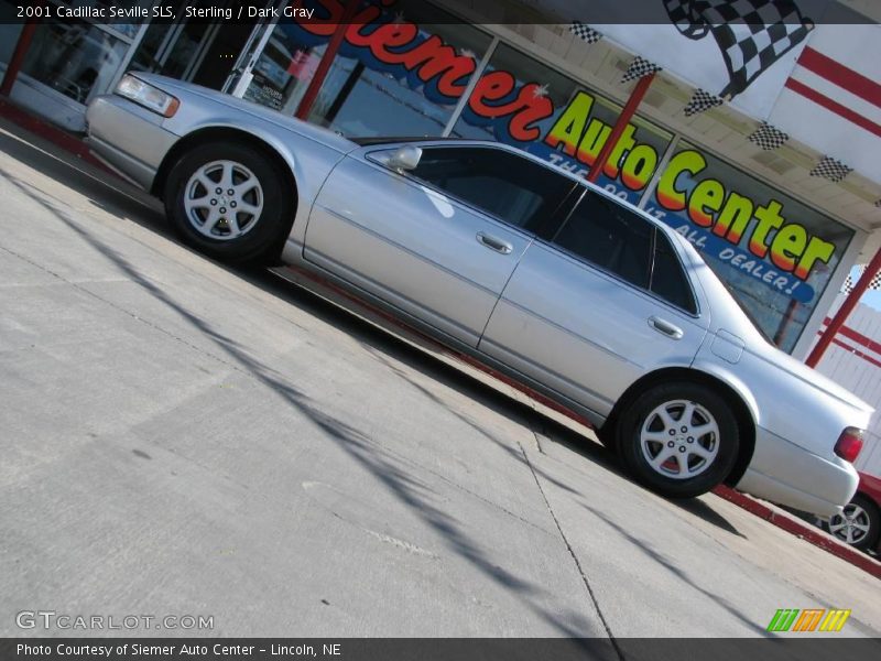 Sterling / Dark Gray 2001 Cadillac Seville SLS