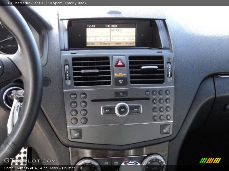 Black / Black 2010 Mercedes-Benz C 350 Sport