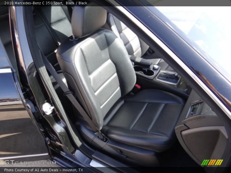 Black / Black 2010 Mercedes-Benz C 350 Sport