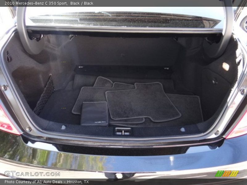 Black / Black 2010 Mercedes-Benz C 350 Sport