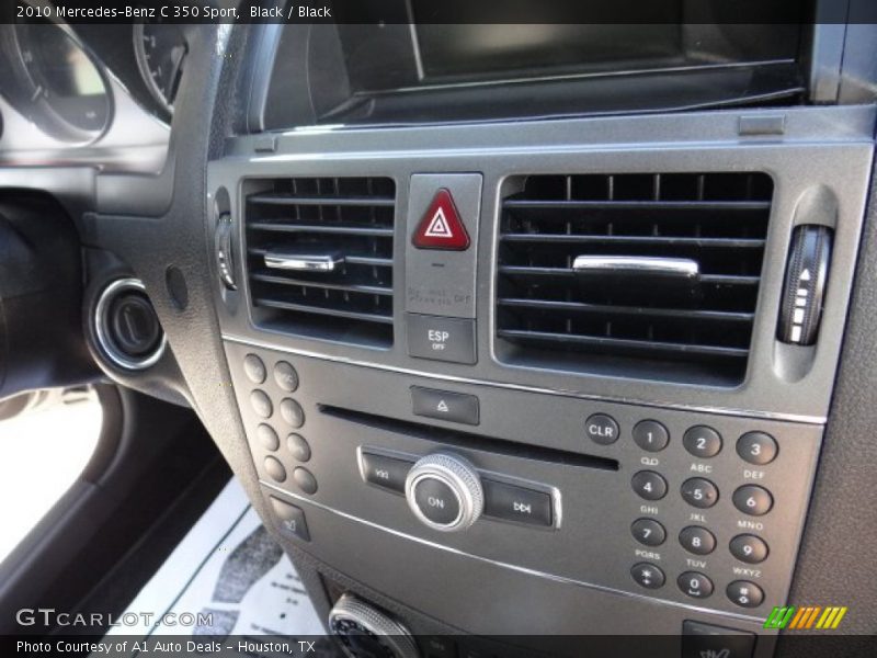 Black / Black 2010 Mercedes-Benz C 350 Sport