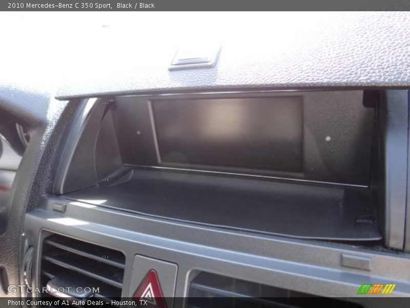 Black / Black 2010 Mercedes-Benz C 350 Sport