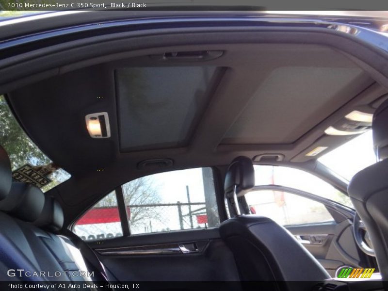 Black / Black 2010 Mercedes-Benz C 350 Sport