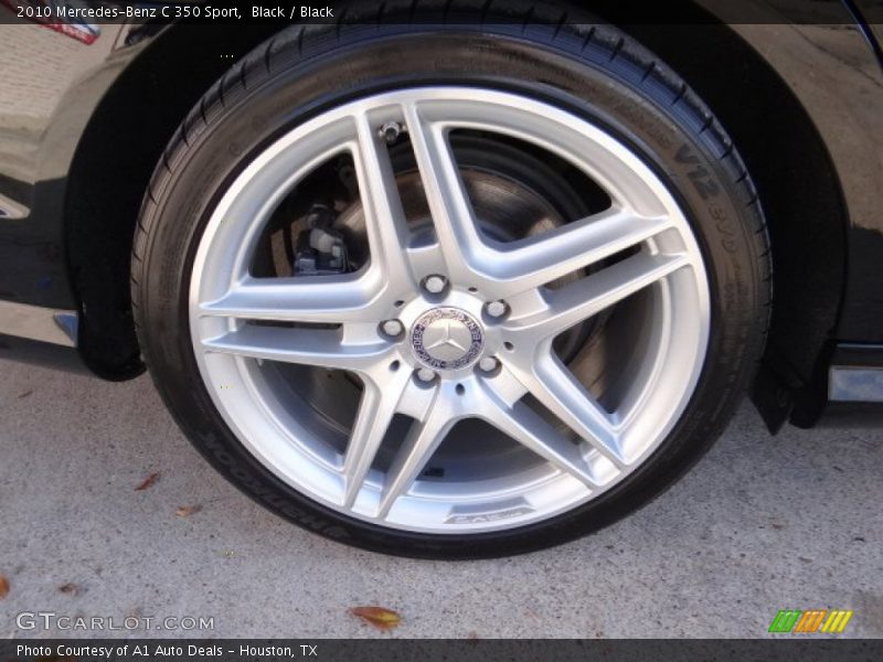Black / Black 2010 Mercedes-Benz C 350 Sport
