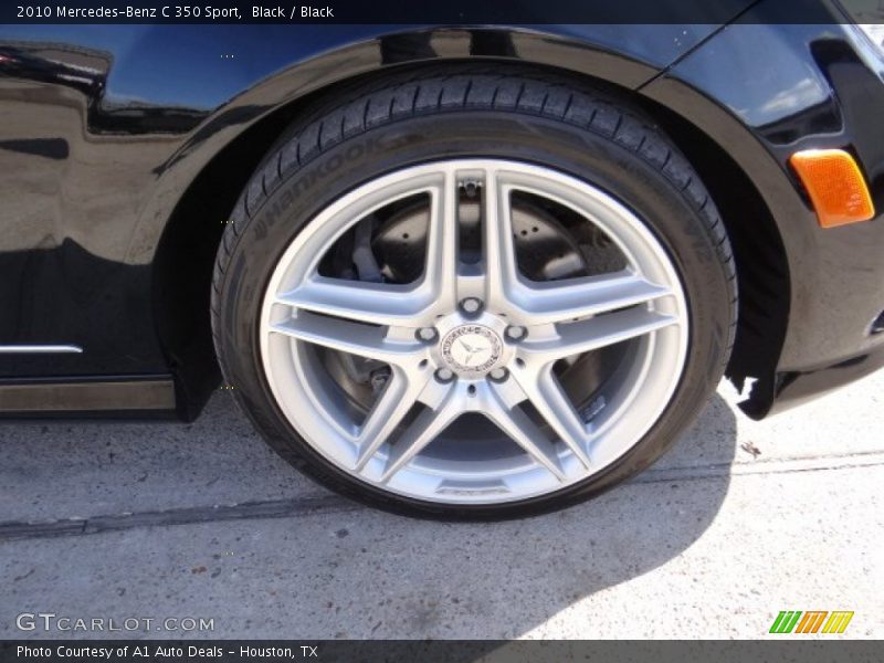 Black / Black 2010 Mercedes-Benz C 350 Sport