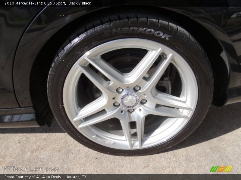 Black / Black 2010 Mercedes-Benz C 350 Sport