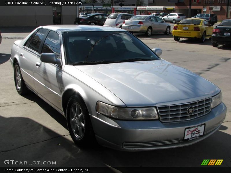 Sterling / Dark Gray 2001 Cadillac Seville SLS