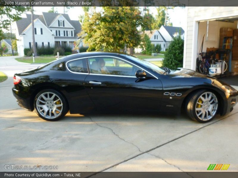 Nero (Black) / Beige 2008 Maserati GranTurismo