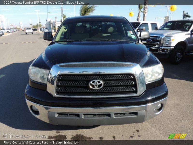 Black / Beige 2007 Toyota Tundra SR5 TRD Double Cab