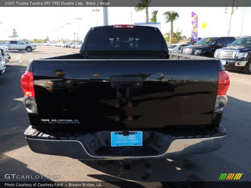 Black / Beige 2007 Toyota Tundra SR5 TRD Double Cab
