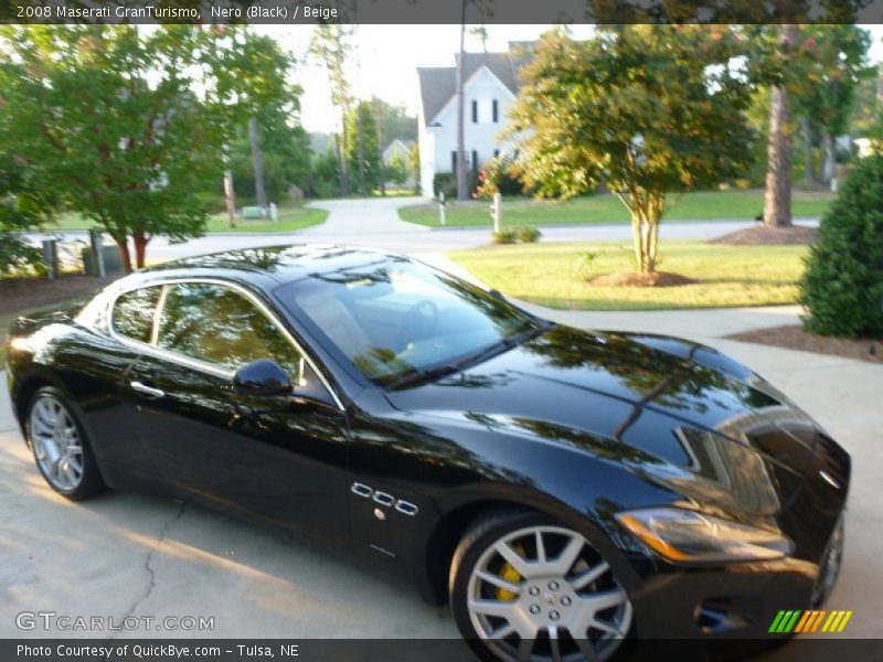 Nero (Black) / Beige 2008 Maserati GranTurismo
