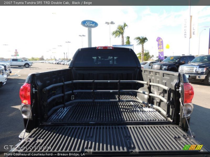 Black / Beige 2007 Toyota Tundra SR5 TRD Double Cab