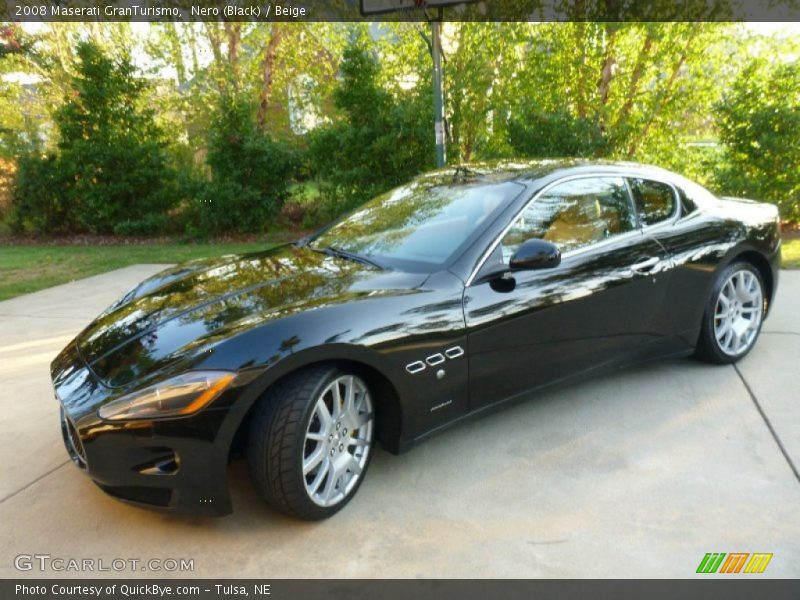 Nero (Black) / Beige 2008 Maserati GranTurismo