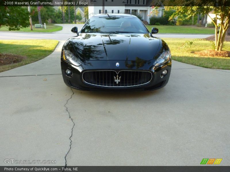 Nero (Black) / Beige 2008 Maserati GranTurismo
