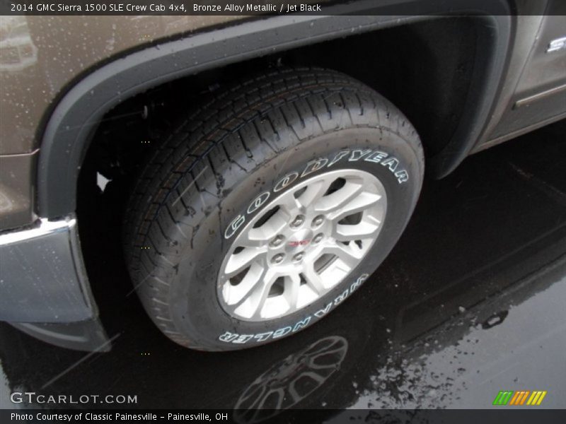 Bronze Alloy Metallic / Jet Black 2014 GMC Sierra 1500 SLE Crew Cab 4x4