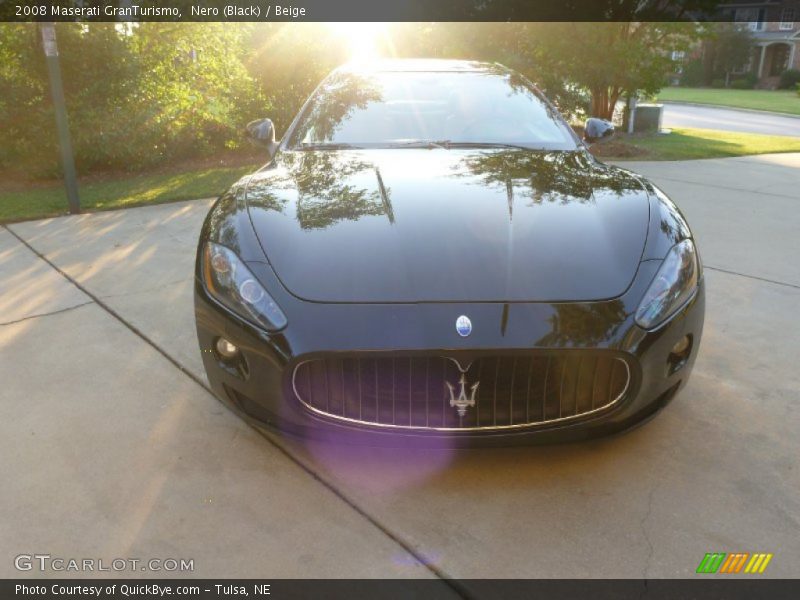 Nero (Black) / Beige 2008 Maserati GranTurismo