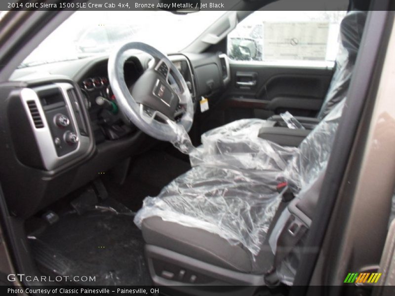 Bronze Alloy Metallic / Jet Black 2014 GMC Sierra 1500 SLE Crew Cab 4x4