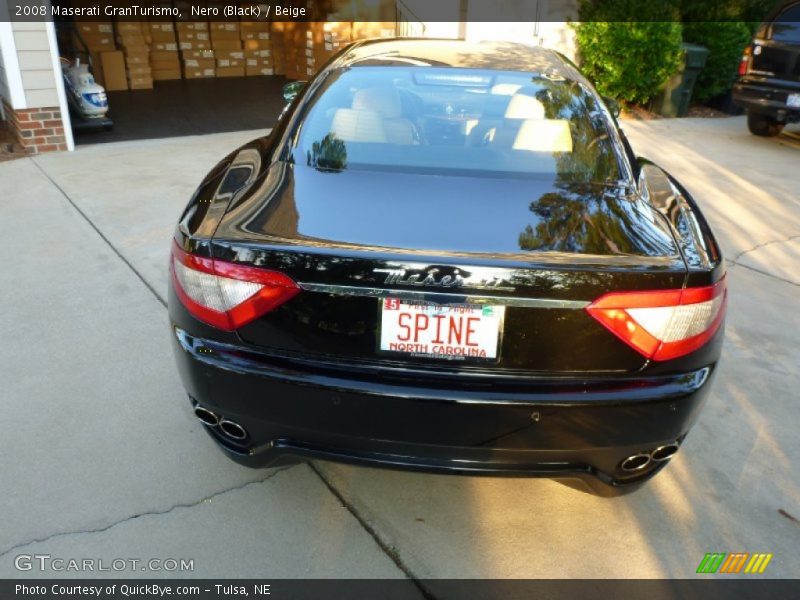 Nero (Black) / Beige 2008 Maserati GranTurismo