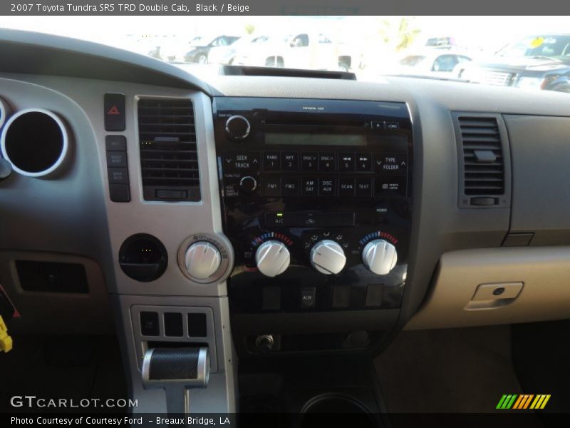 Black / Beige 2007 Toyota Tundra SR5 TRD Double Cab