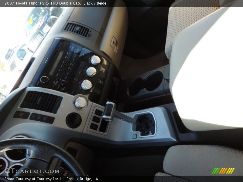 Black / Beige 2007 Toyota Tundra SR5 TRD Double Cab