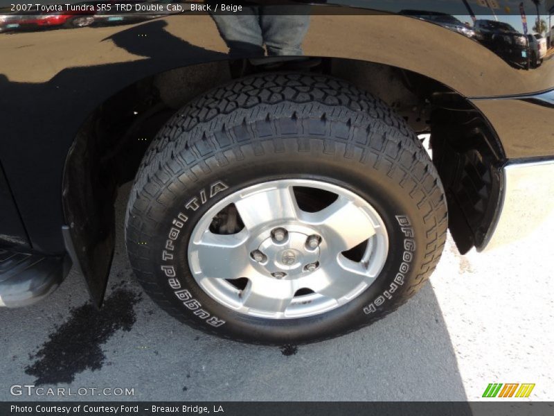 Black / Beige 2007 Toyota Tundra SR5 TRD Double Cab