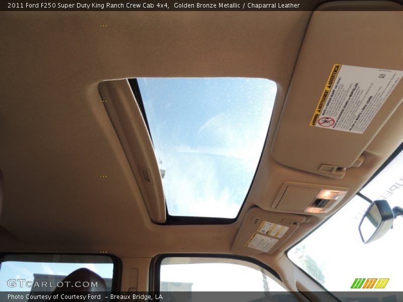 Golden Bronze Metallic / Chaparral Leather 2011 Ford F250 Super Duty King Ranch Crew Cab 4x4