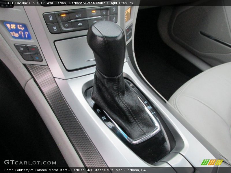 Radiant Silver Metallic / Light Titanium 2011 Cadillac CTS 4 3.6 AWD Sedan