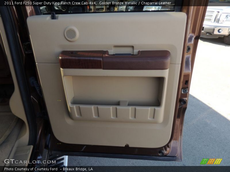 Golden Bronze Metallic / Chaparral Leather 2011 Ford F250 Super Duty King Ranch Crew Cab 4x4