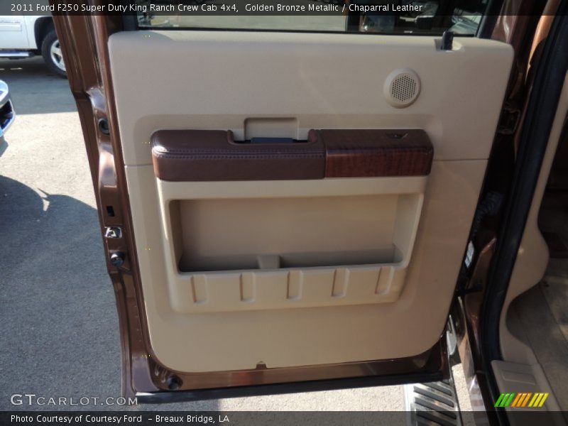 Golden Bronze Metallic / Chaparral Leather 2011 Ford F250 Super Duty King Ranch Crew Cab 4x4