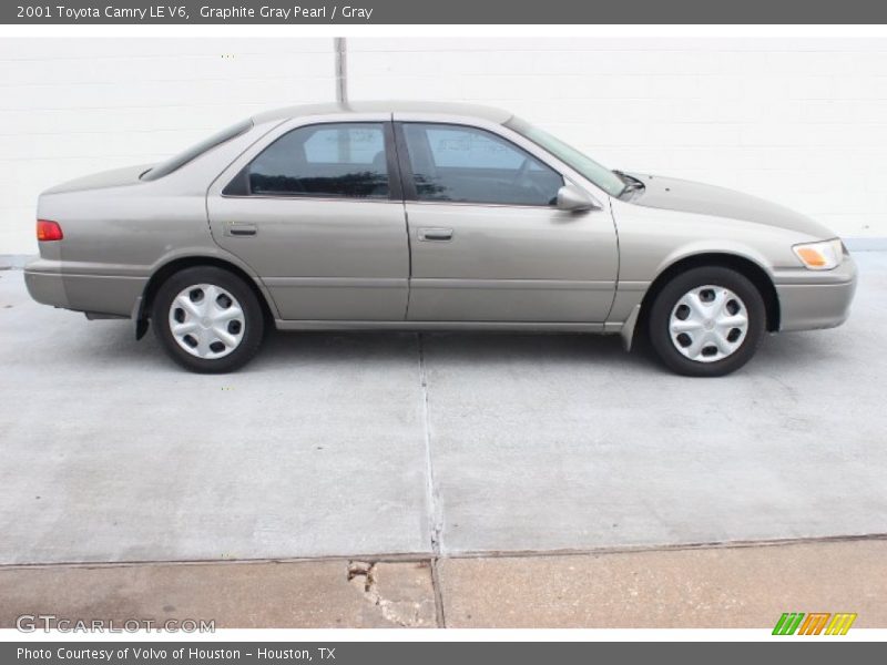 Graphite Gray Pearl / Gray 2001 Toyota Camry LE V6