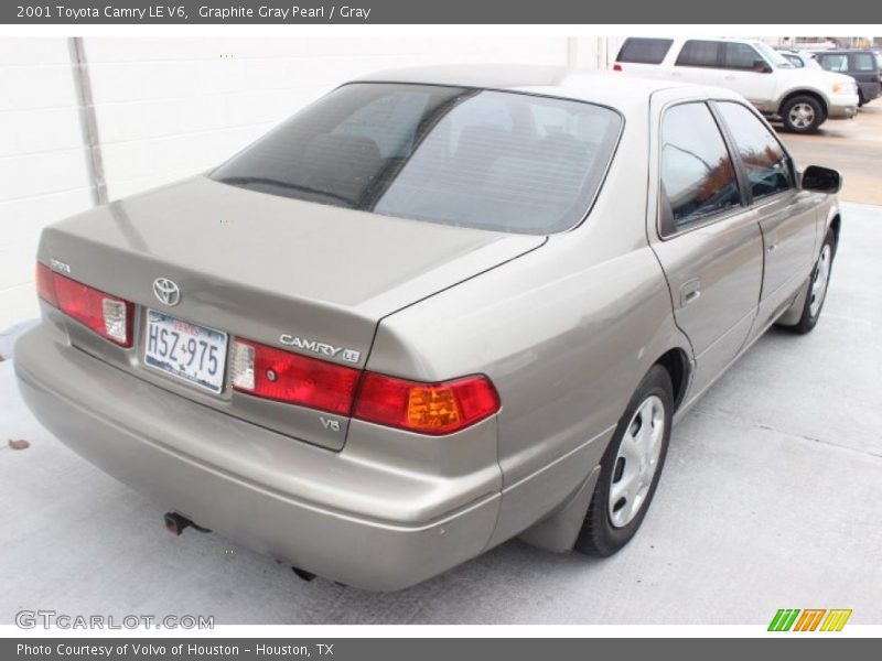 Graphite Gray Pearl / Gray 2001 Toyota Camry LE V6