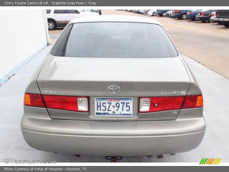 Graphite Gray Pearl / Gray 2001 Toyota Camry LE V6