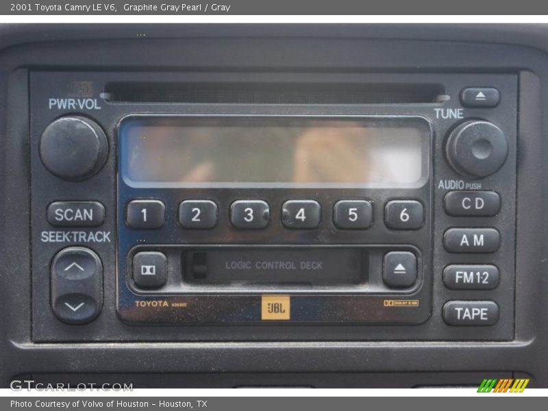 Graphite Gray Pearl / Gray 2001 Toyota Camry LE V6