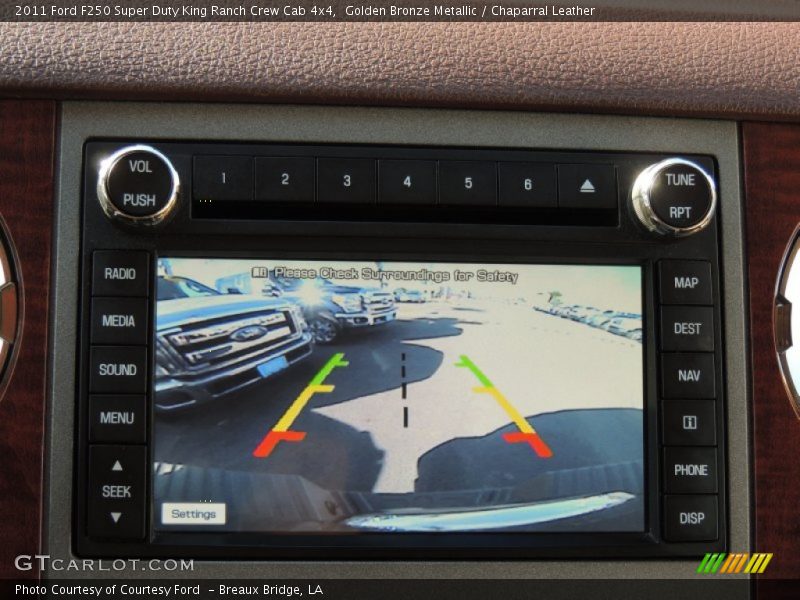 Golden Bronze Metallic / Chaparral Leather 2011 Ford F250 Super Duty King Ranch Crew Cab 4x4