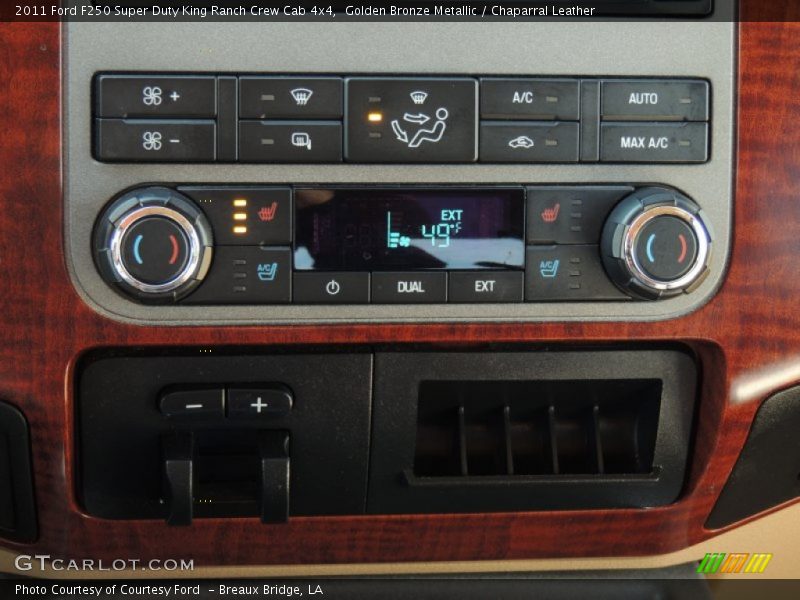 Golden Bronze Metallic / Chaparral Leather 2011 Ford F250 Super Duty King Ranch Crew Cab 4x4