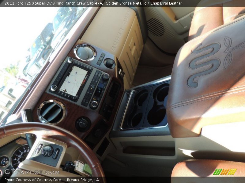 Golden Bronze Metallic / Chaparral Leather 2011 Ford F250 Super Duty King Ranch Crew Cab 4x4