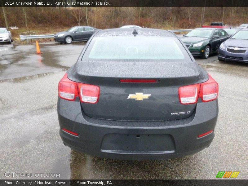Ashen Gray Metallic / Jet Black 2014 Chevrolet Malibu LT