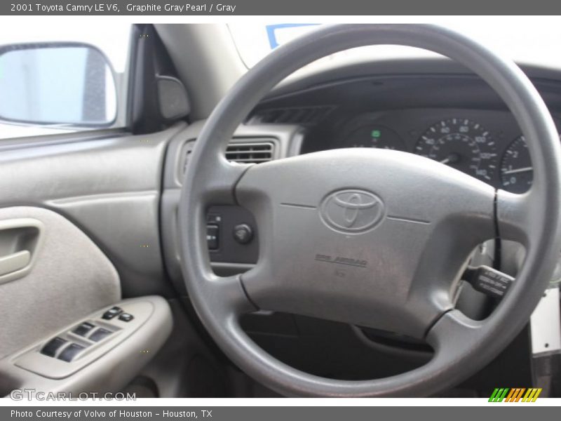 Graphite Gray Pearl / Gray 2001 Toyota Camry LE V6