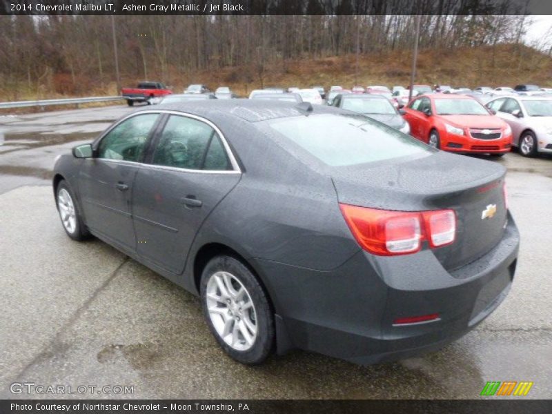 Ashen Gray Metallic / Jet Black 2014 Chevrolet Malibu LT