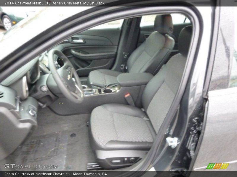 Ashen Gray Metallic / Jet Black 2014 Chevrolet Malibu LT