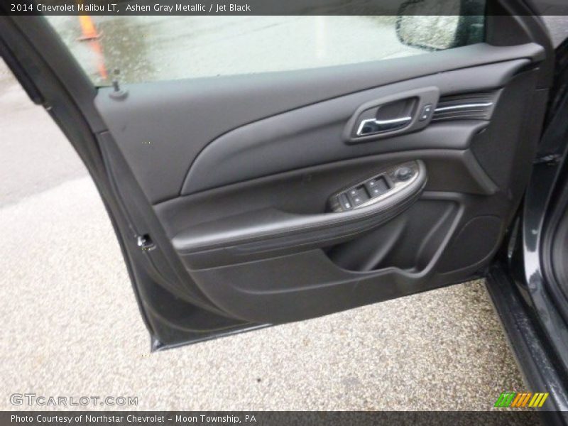 Ashen Gray Metallic / Jet Black 2014 Chevrolet Malibu LT