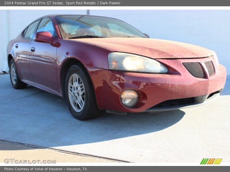 Sport Red Metallic / Dark Pewter 2004 Pontiac Grand Prix GT Sedan